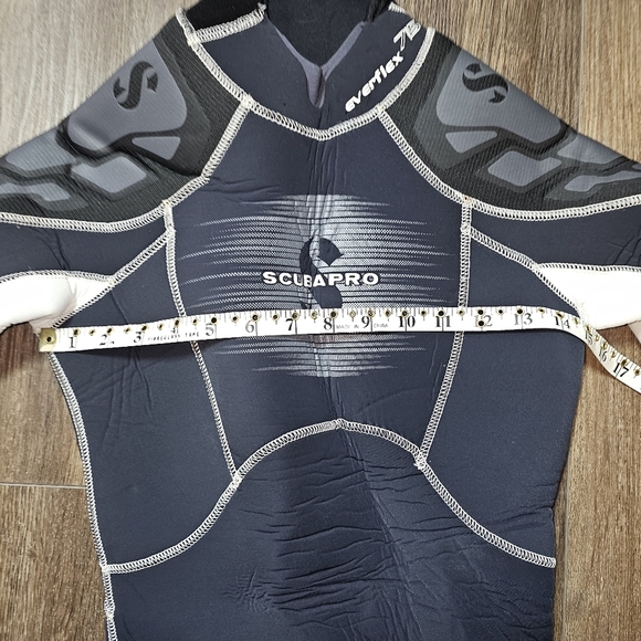 Scubapro Everflex 7mm Full Wetsuit Dive Suit Neoprene Scuba Black/Gray NWT - Picture 11 of 15